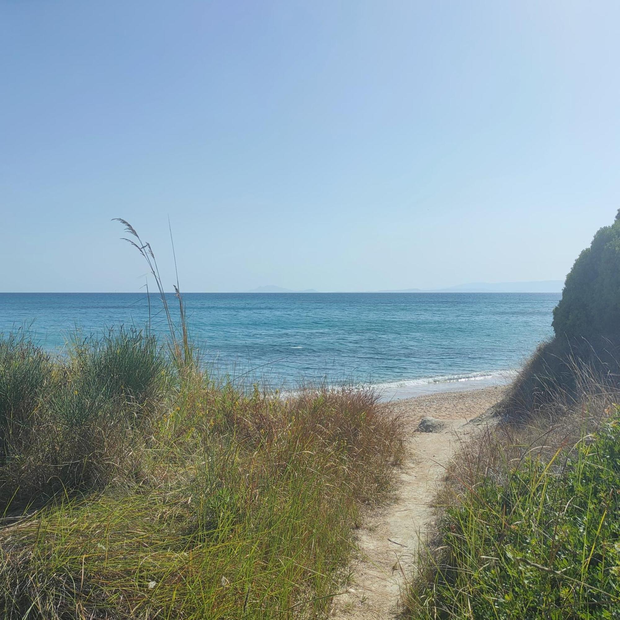 Kalamies - Secluded Beach Apartments Skala  Exteriör bild